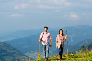 wandern in den alpen geistige ruhe